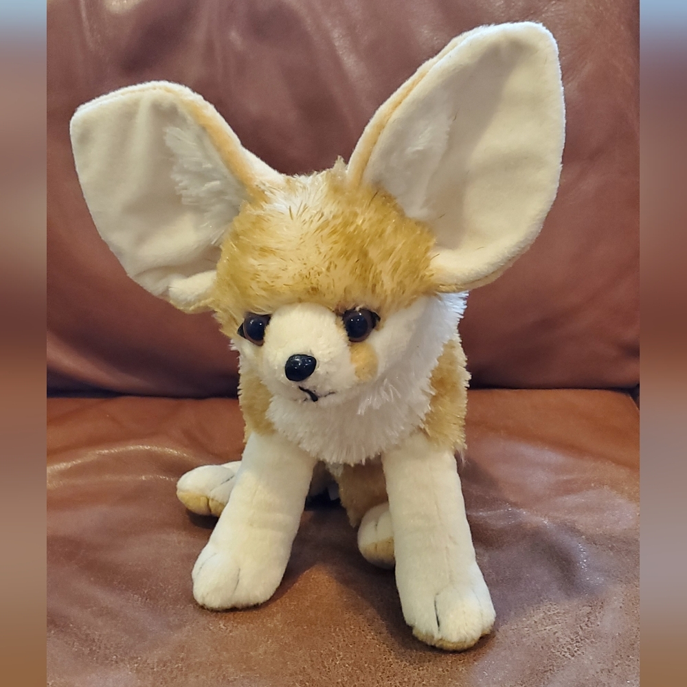 12 inch Wild Republic Tan Fennec Fox Stuffed Animal Plush Toy No Paper Tags